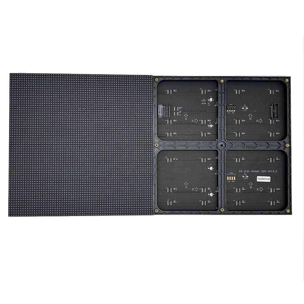 Cheapest 256x256mm P4 Indoor 64*64 Pixels 32scan Pantalla LED Full Color Big Board LED Video Wall LED Display Panel