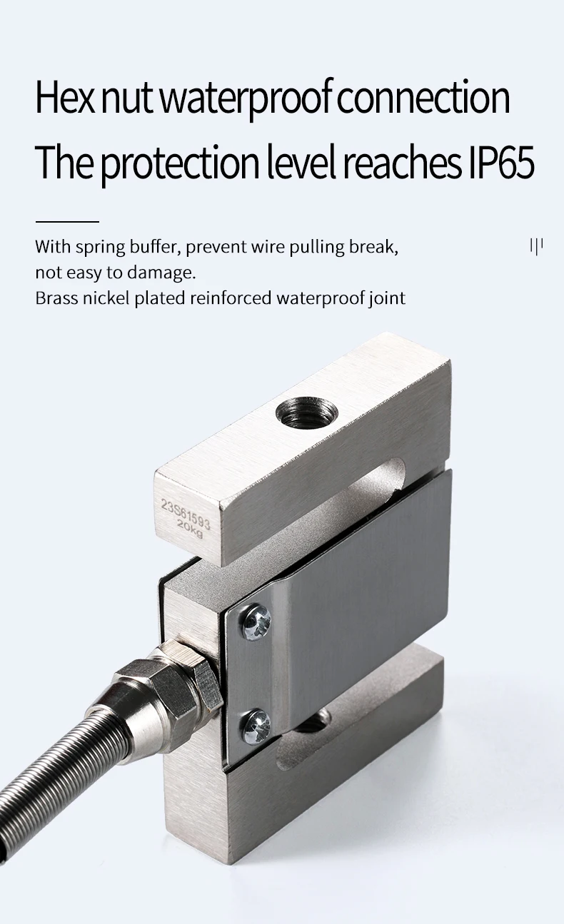S Type Load Cell Sensor 5KG 10KG 20KG 30KG 50KG 100KG HX711 AD Module Weight Sensor Electronic Scale 200KG 300KG 500KG 1T 2T 3T