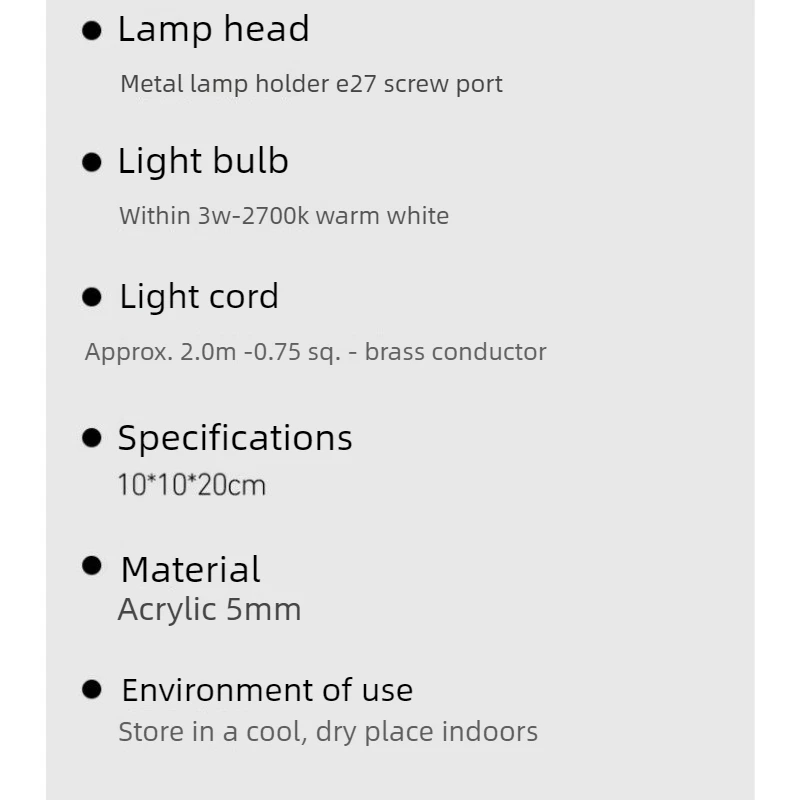 2026 Black Crystal INS Desk Lamp Bedroom Bedlight Decoration