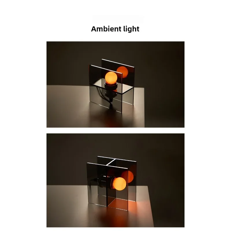 2026 Black Crystal INS Desk Lamp Bedroom Bedlight Decoration