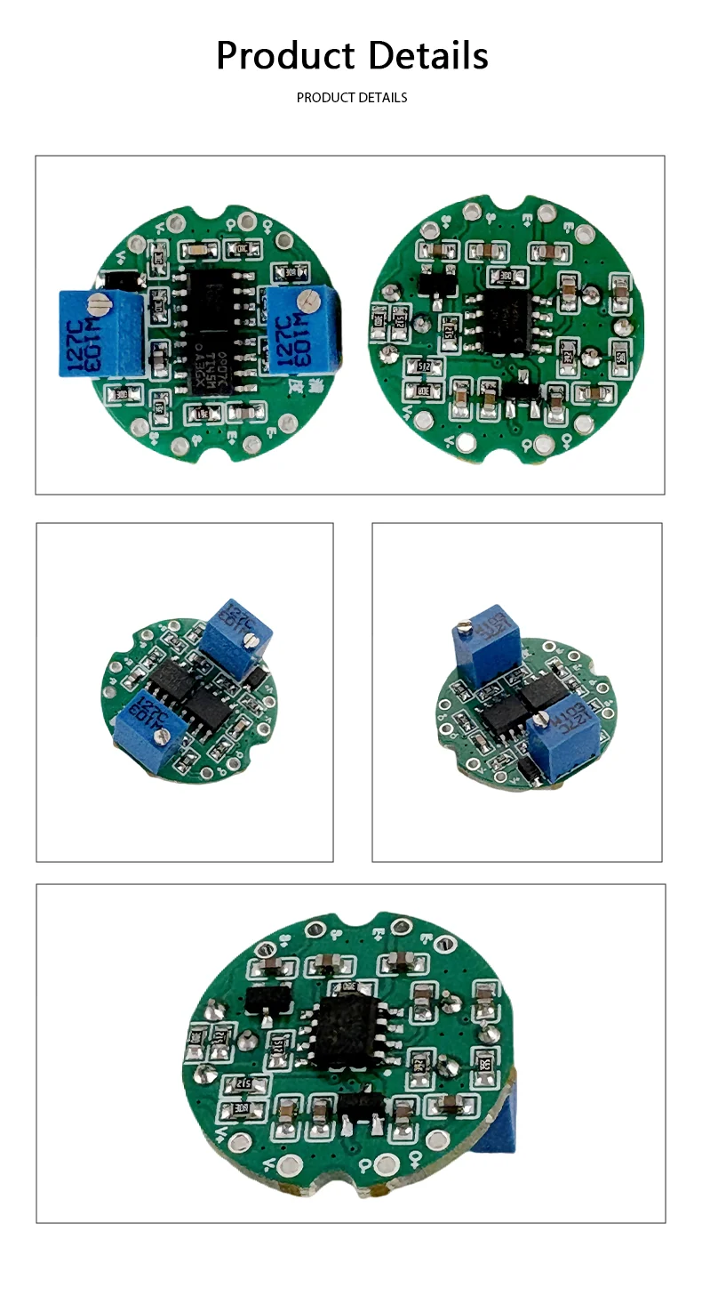 Sensor Signal Converter Load Cell Amplifier 0-5V Voltage Output Module Zero/Span Adjustable Excitation Board