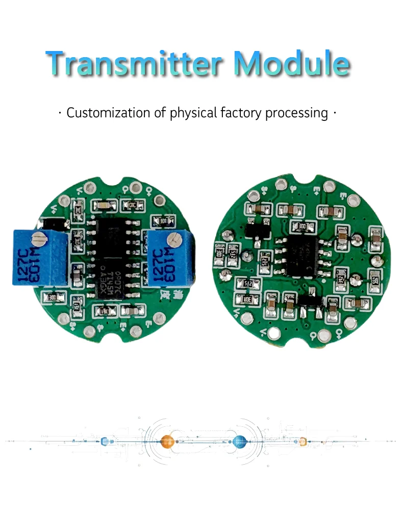 Sensor Signal Converter Load Cell Amplifier 0-5V Voltage Output Module Zero/Span Adjustable Excitation Board