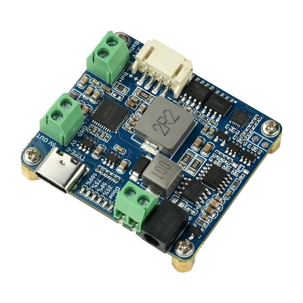 Waveshare Solar Power Management Module For 6V-24V Solar Panel Support MPPT USB Connection Battery Charger Power Supply
