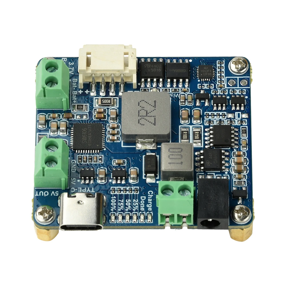 Waveshare Solar Power Management Module For 6V-24V Solar Panel Support MPPT USB Connection Battery Charger Power Supply