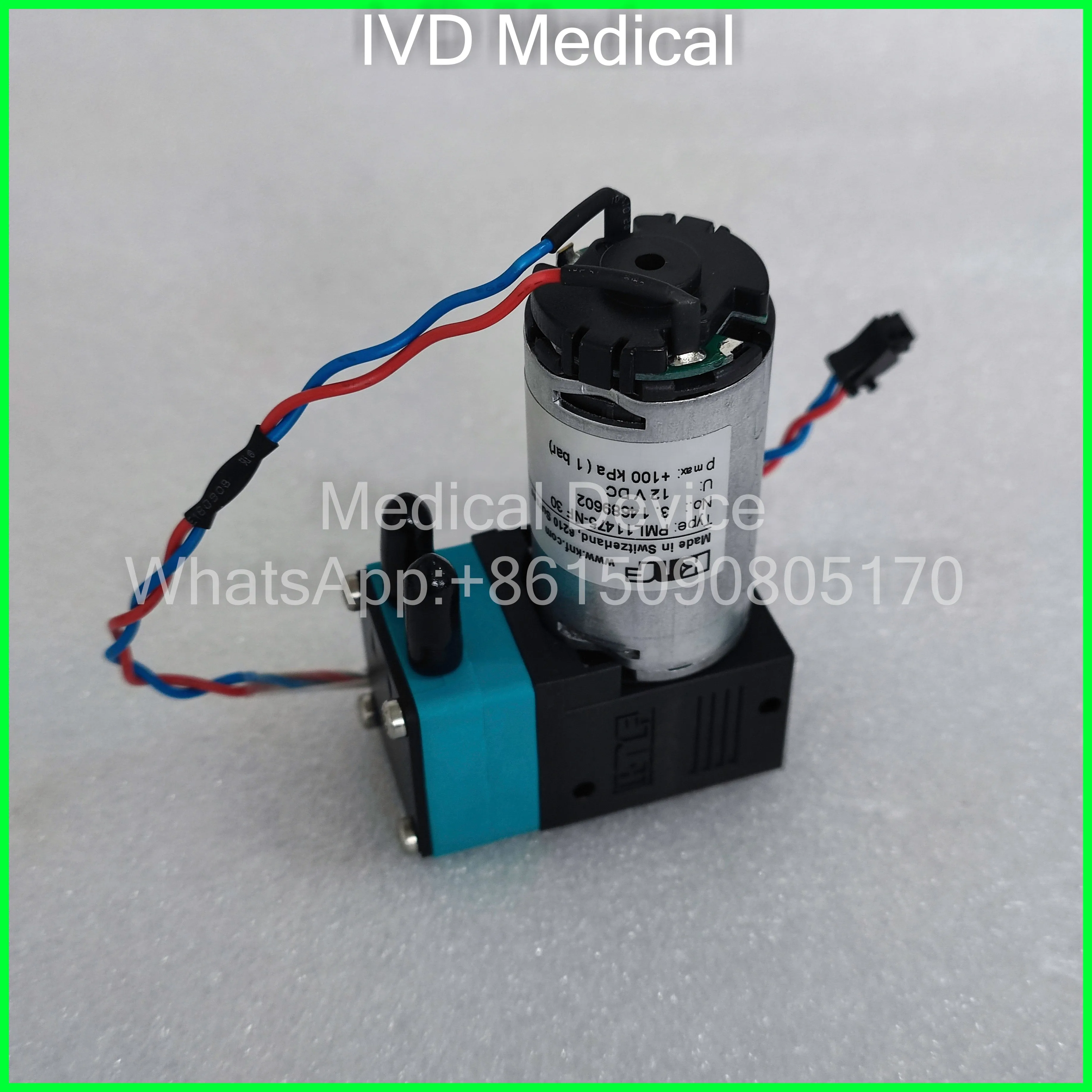 Mindray Bc20S Bc30S Bc5100 Bc5180 Bc5190 Bc5380 Bc5390 Blood Cell Analyzer Waste Liquid Pump Vacuum Pump Accessories