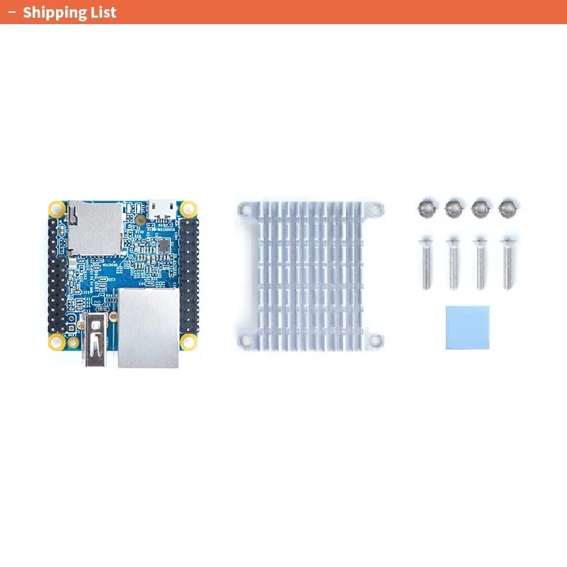 NanoPi Neo v1.4 (512M) & Heat Sink, YoungSunTek Allwinner H3 Quad Cortex-A7,1.2GHz, OpenWRT,Ubuntu Linux Armbian DietPi Kali