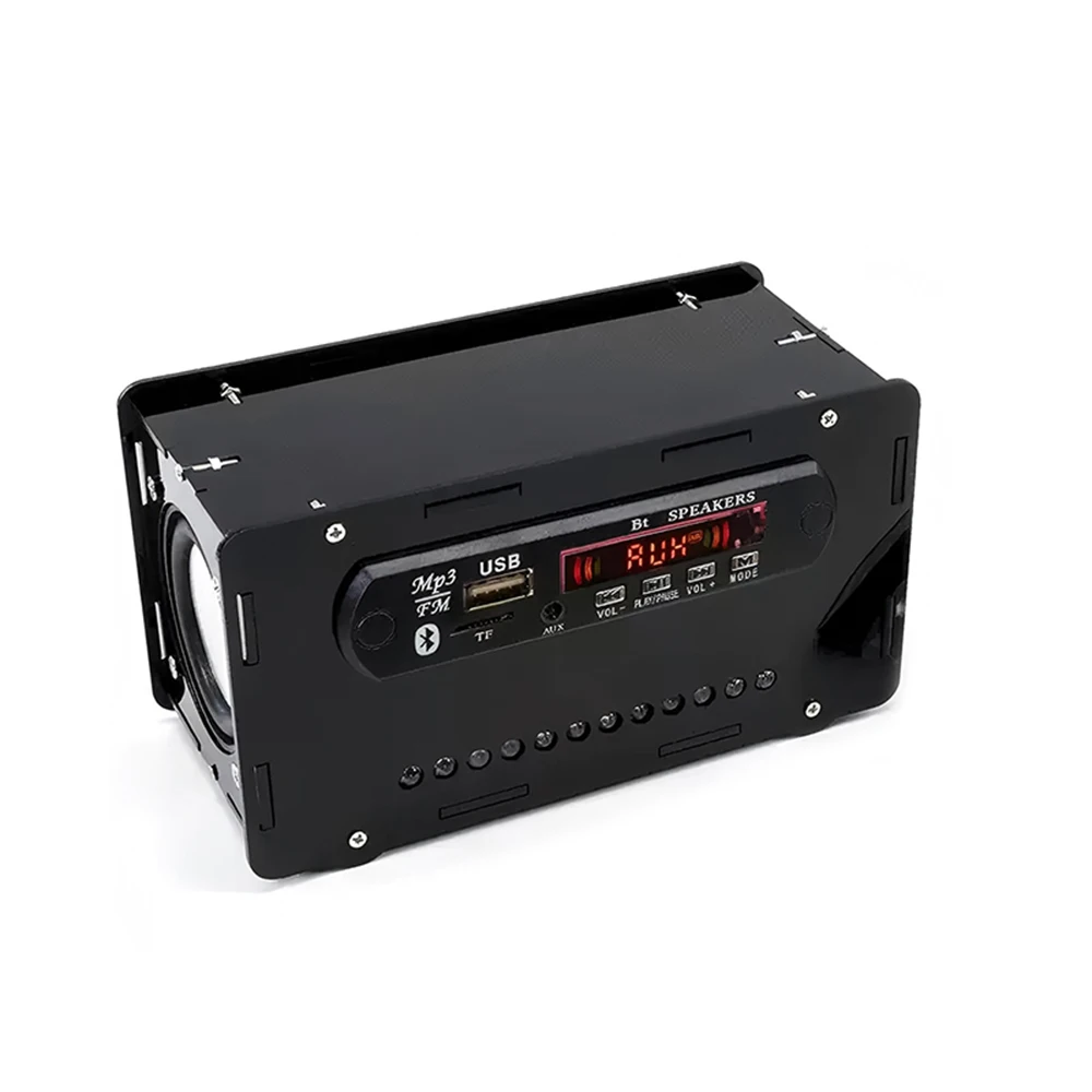 3Wx2 DIY Bluetooth Speaker Kit with FM Radio DIY Soldering Project Practice Solder Assembly DIY Electronic Kit Component Speaker