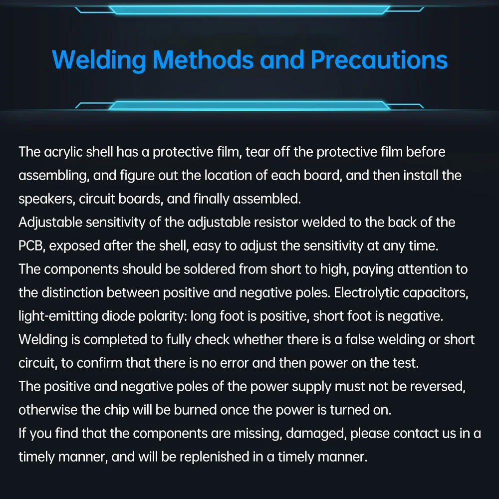 3Wx2 DIY Bluetooth Speaker Kit with FM Radio DIY Soldering Project Practice Solder Assembly DIY Electronic Kit Component Speaker