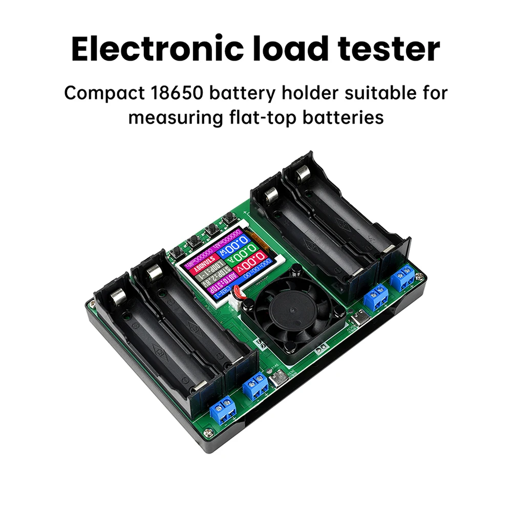 18650/21700 Battery Capacity Tester LCD Display MAh Lithium Digital Battery Detection Module For Battery Test Charge-Discharge