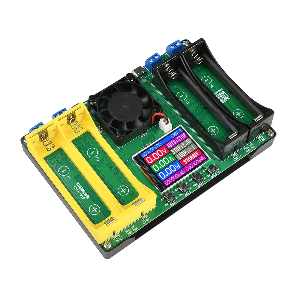 18650/21700 Battery Capacity Tester LCD Display MAh Lithium Digital Battery Detection Module For Battery Test Charge-Discharge