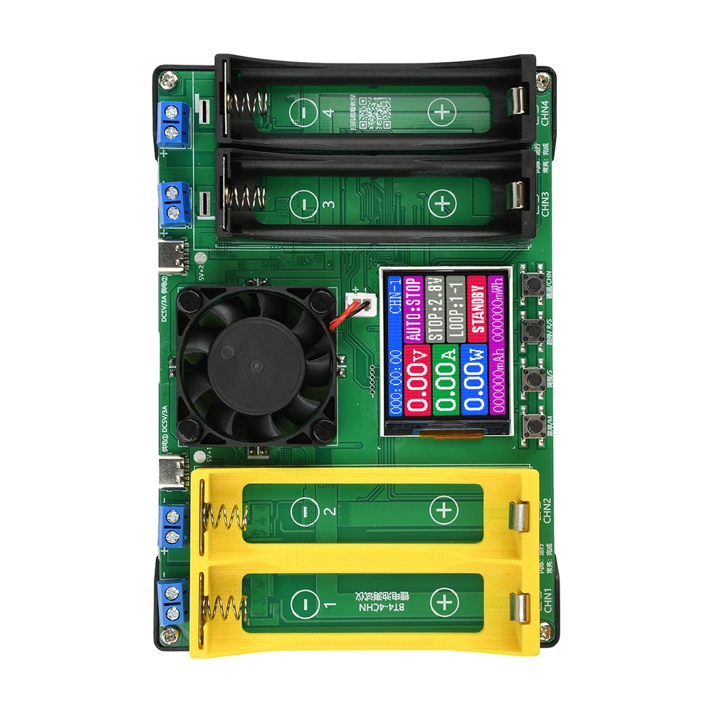 18650/21700 Battery Capacity Tester LCD Display MAh Lithium Digital Battery Detection Module For Battery Test Charge-Discharge