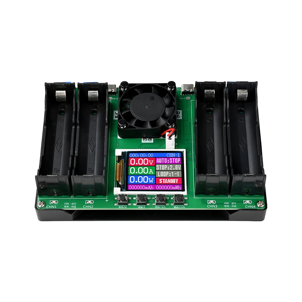 18650/21700 Battery Capacity Tester LCD Display MAh Lithium Digital Battery Detection Module For Battery Test Charge-Discharge