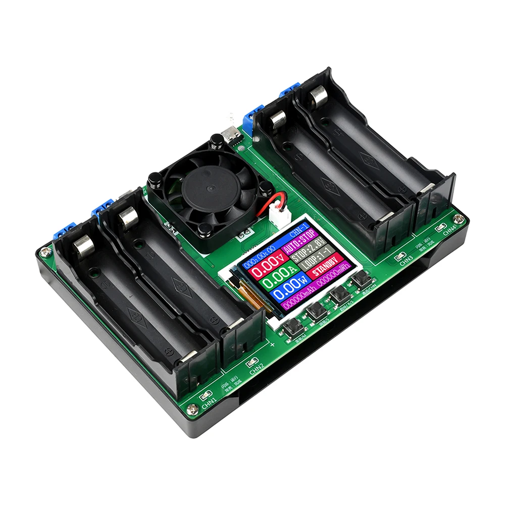 18650/21700 Battery Capacity Tester LCD Display MAh Lithium Digital Battery Detection Module For Battery Test Charge-Discharge