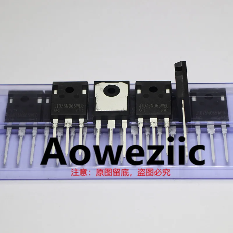 Aoweziic 2022+ 100% New Imported Original JT075N065WED JTO75N065WED TO-247 IGBT Single Pipe 75A 650V
