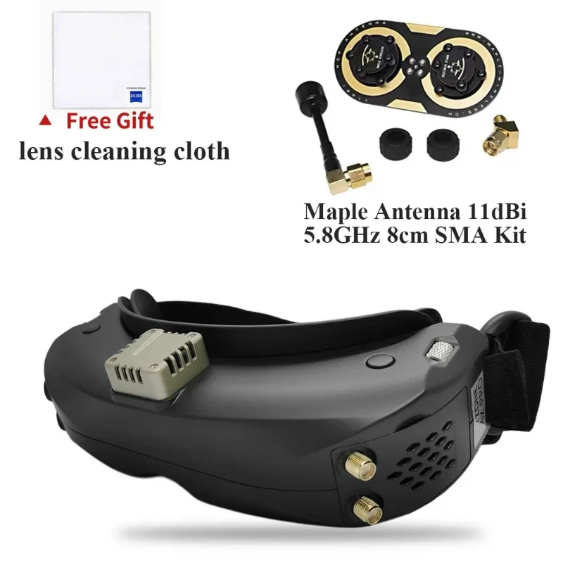 BoaMasM1pcs For SKY04O PRO 1280x720 OLED FPV GOGGLES 720P 60FPS 5.8Ghz 48CH Steadyview DVR Head Tracker For RC Drone Airplane