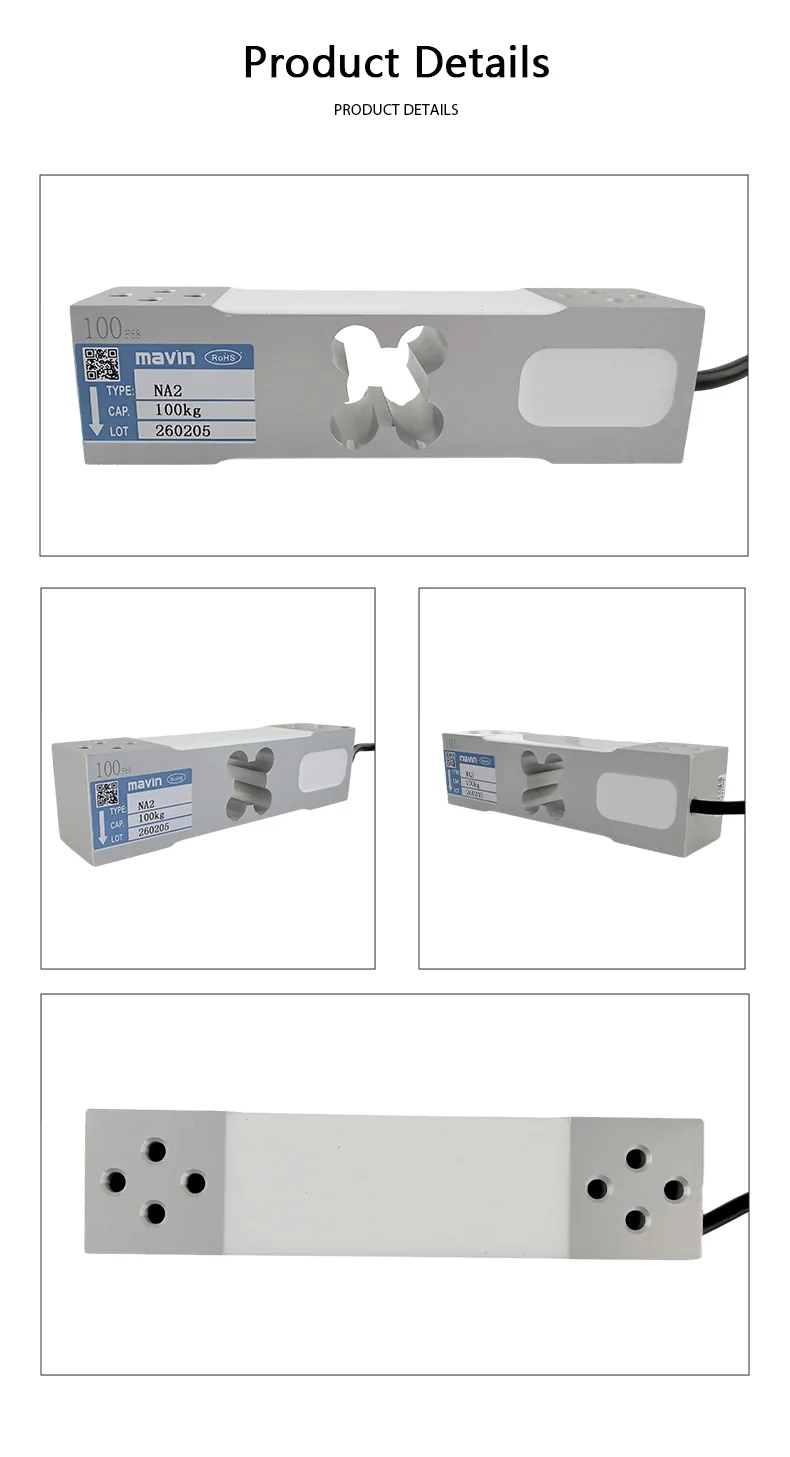 Mavin ZZPH1 Single Point Load Cell 60kg 100kg 200kg 500kg High Precision Aluminum Alloy Weight Sensor for Platform Scale
