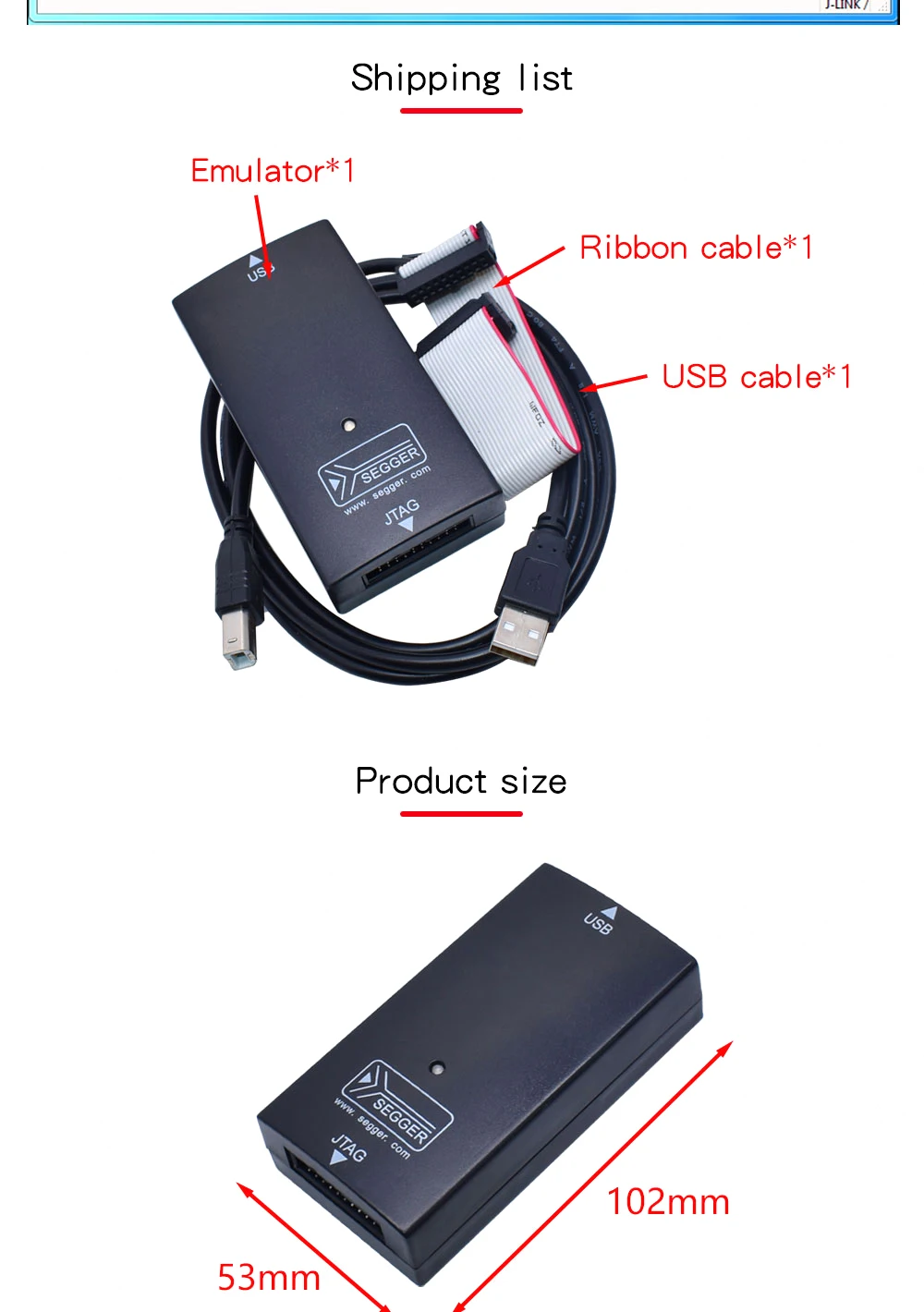High Speed J-Link JLink V8 USB JTAG ARM Emulator Debugger J-Link V9 Emulator STM32F103C8T6 STM MCU