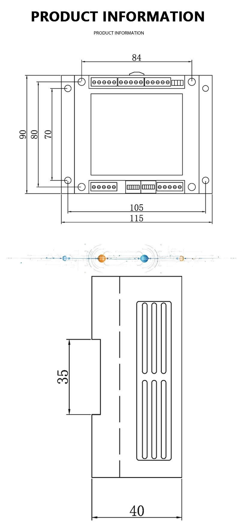 4-Channel Digital Weight Transmitter RS485 Modbus RTU Load Cell Signal Converter 10-28VDC for PLC Industrial Control