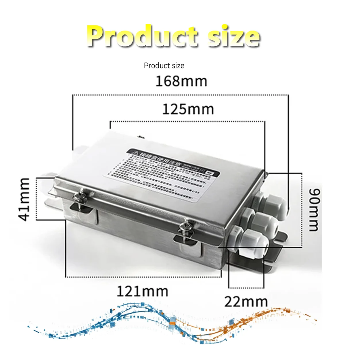 Industrial Grade Stainless Steel Junction Box | Precision Manufacturing | Multiple Inputs and Outputs, IP65 Single Various