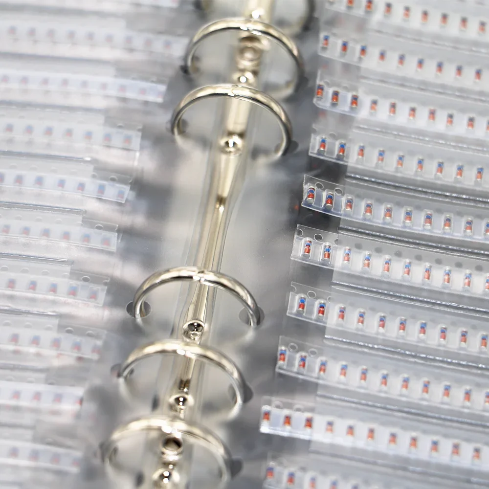 1500pcs 30Values LL34 1/2W 2v-39v SMD Zener Diode Assorted Kit 0.5W Eries Various Zener Diodes Book Kit