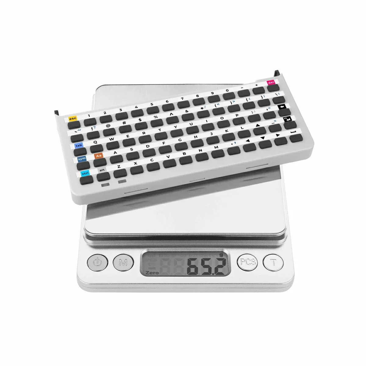 M5Stack A164 Tab5 Keyboard 70-Key I2C Input Module STM32 Chip 14*5 Matrix Keyboard With RGB LED For Tab5 Mainboard