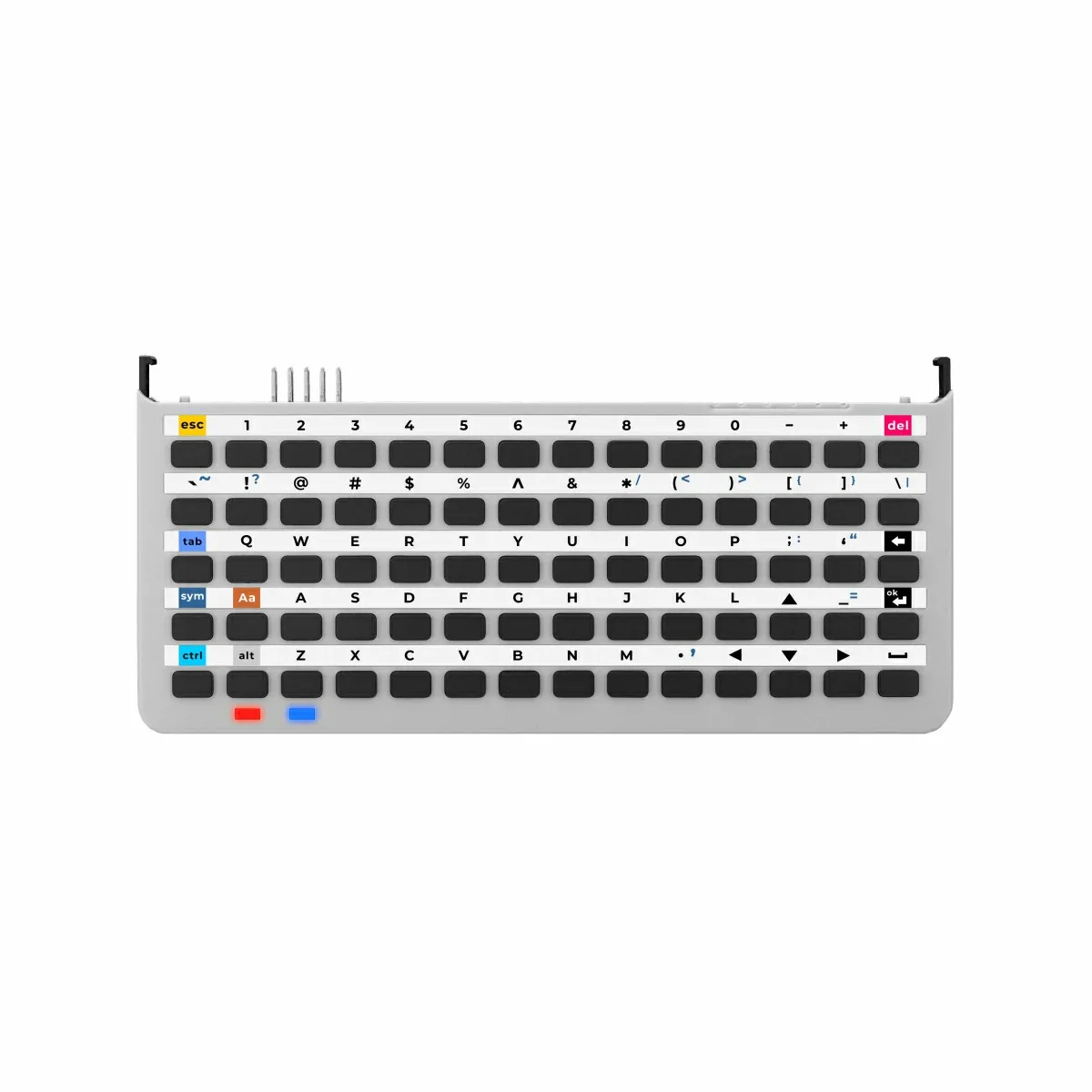 M5Stack A164 Tab5 Keyboard 70-Key I2C Input Module STM32 Chip 14*5 Matrix Keyboard With RGB LED For Tab5 Mainboard
