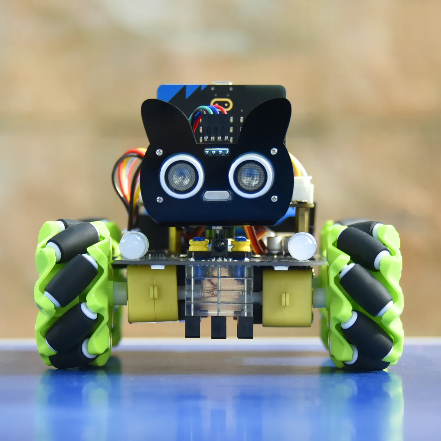Keyestudio Micro bit 4WD Mecanum With Board Robot Car V2.0 With Python Language Programming System For Microbit Smart Car Kit