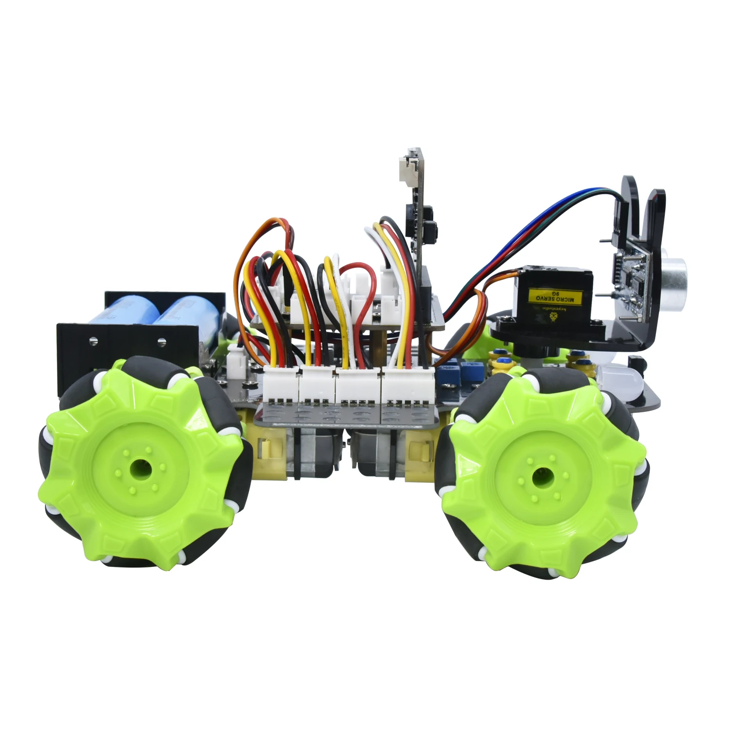 Keyestudio Micro bit 4WD Mecanum With Board Robot Car V2.0 With Python Language Programming System For Microbit Smart Car Kit