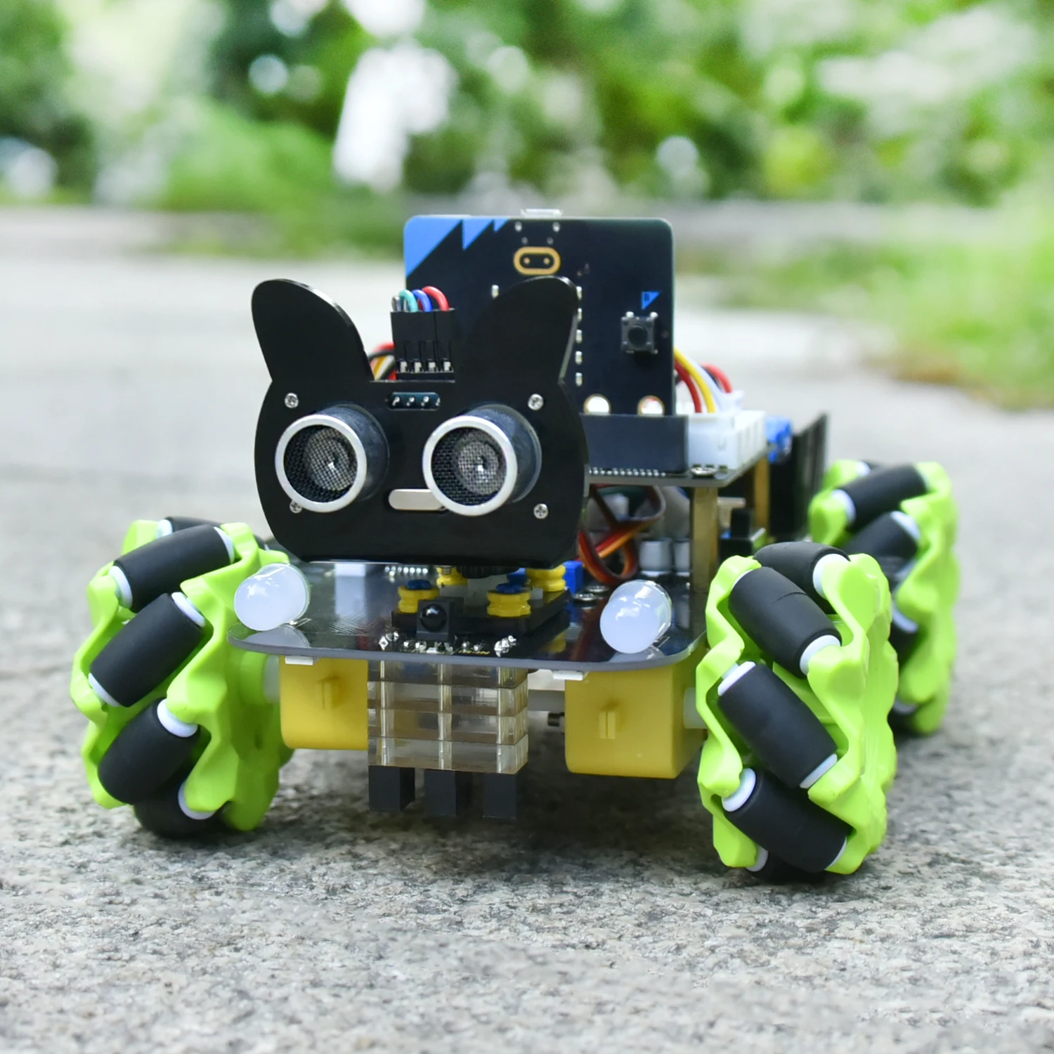 Keyestudio Micro bit 4WD Mecanum With Board Robot Car V2.0 With Python Language Programming System For Microbit Smart Car Kit