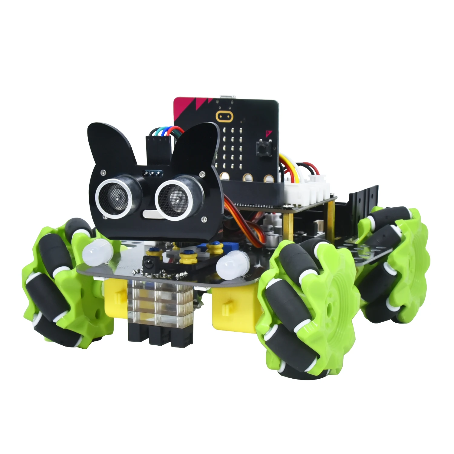 Keyestudio Micro bit 4WD Mecanum With Board Robot Car V2.0 With Python Language Programming System For Microbit Smart Car Kit