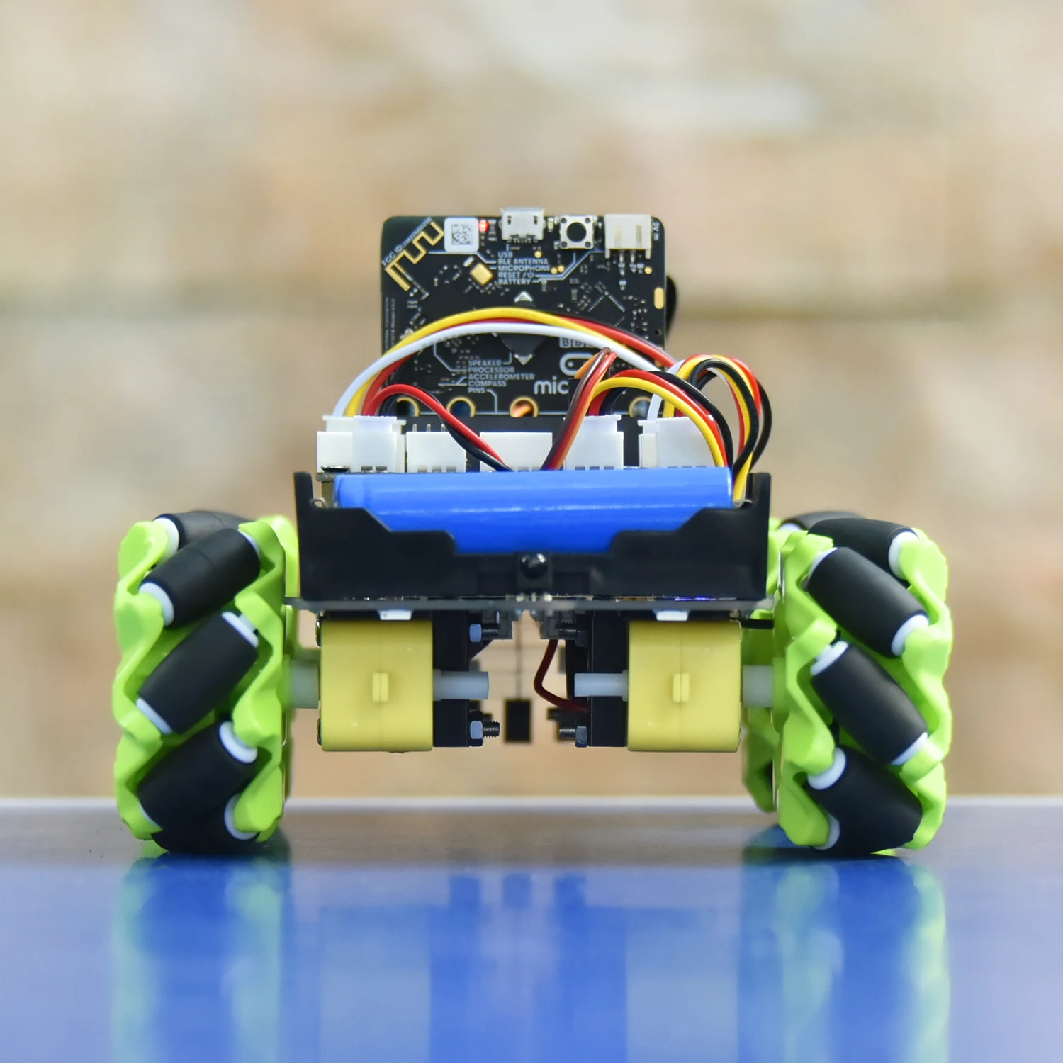 Keyestudio Micro bit 4WD Mecanum With Board Robot Car V2.0 With Python Language Programming System For Microbit Smart Car Kit
