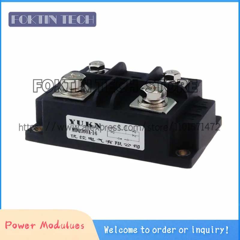 Original MDQ300-16 MDQ300A1600V MDQ300A 1600V Single-phase Rectifier Bridge Module 300A Bridge Rectifier