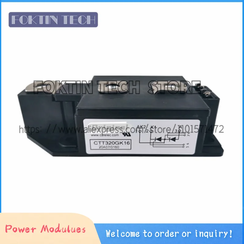 Original MDQ300-16 MDQ300A1600V MDQ300A 1600V Single-phase Rectifier Bridge Module 300A Bridge Rectifier