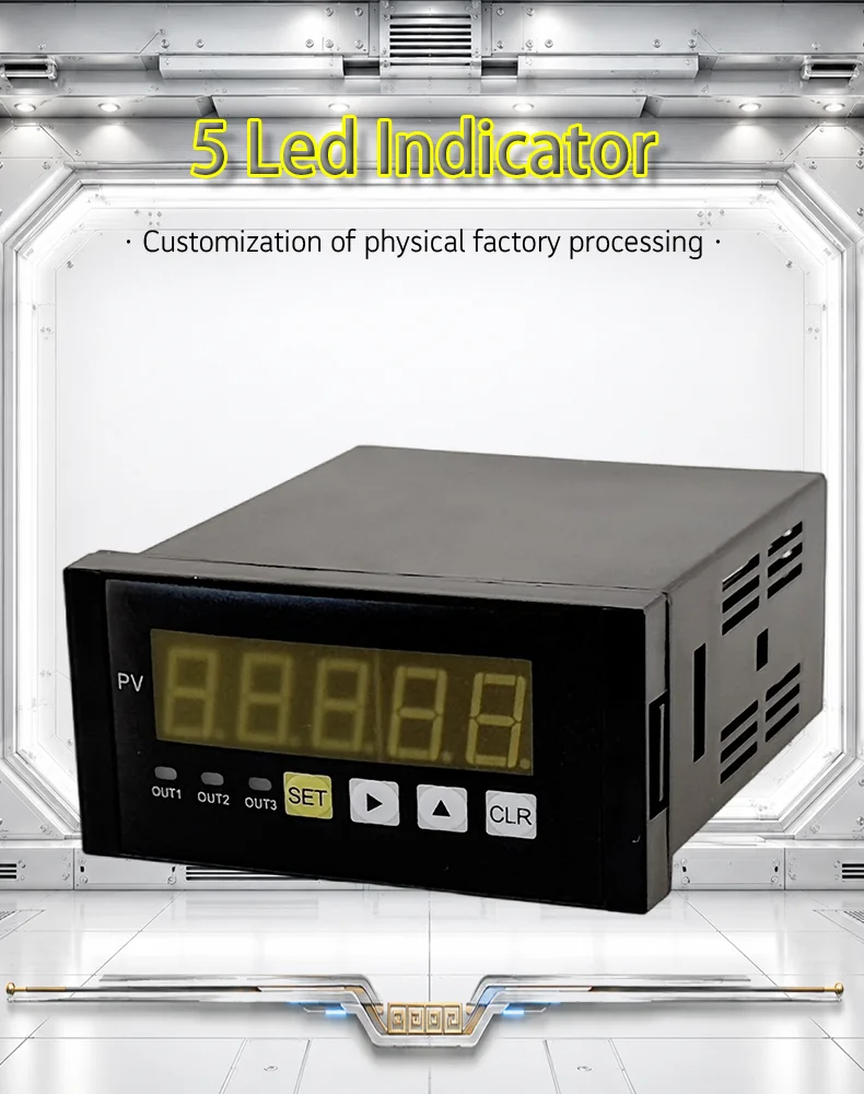 BENGBUZZQY Force Measuring Instrument 2 Alarm Relays Weighing Monitor for Climbing Frame Lifting Equipment