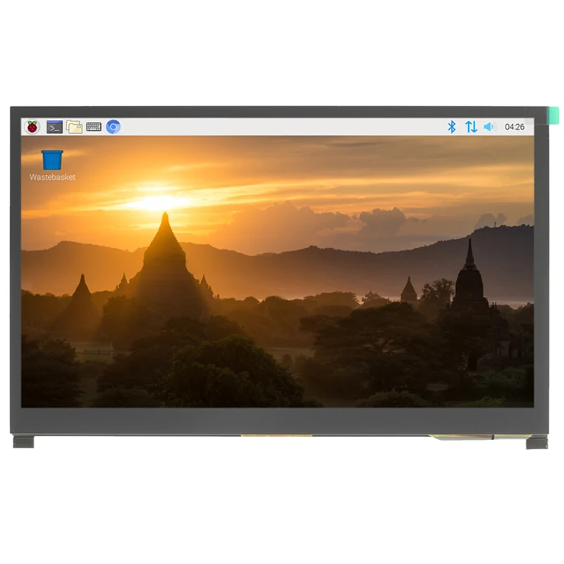 Raspberry Pi 5 10.1 inch IPS Touchscreen LCD Display 10.1" 1024X600 HDMI-compatible Mini PC Monitor for Raspberry Pi 3B+ 4B PS4