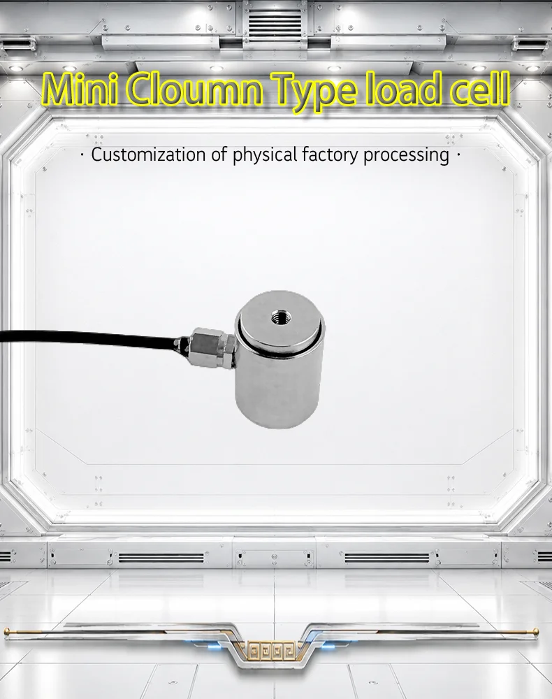 Mini Column Load Cell 5kg 10kg 20kg 30kg 50kg Stainless Steel Pressure Sensor High Precision Weighing Sensor