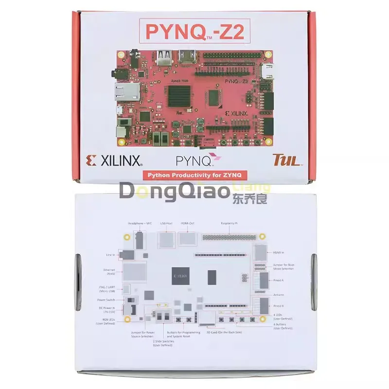 TUL PYNQ-Z2 FPGA development board Python programming for Raspberry PI arduino XC7Z020