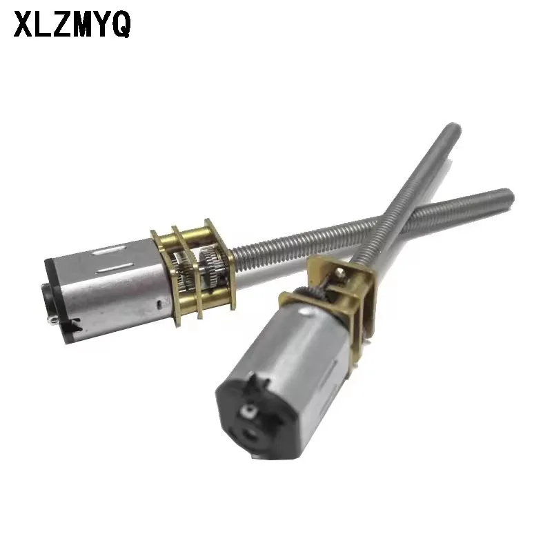 10pcs GA12-N20 DC 3V 6V 12V Micro Reduction Gear DC Motor With Lead Screw M4*55 N20 Motors 30RPM 50RPM 100RPM 1000RPM Diy Kit
