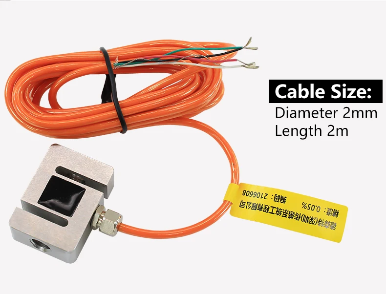 DYLY-107 S Beam Type Load Cell Compression Force Sensor Flat Single Point Weight Simulates Shear Beam Sensor