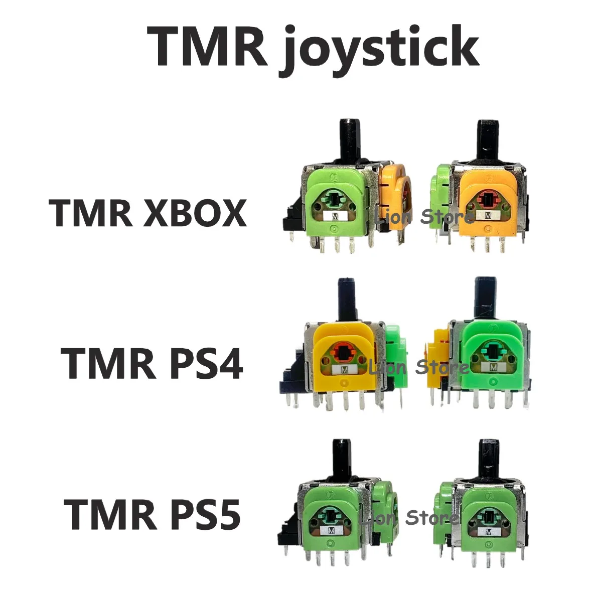 Favor For TMR Xbox PS4 TMR AnalogJoystick More energy saving No magnetic interference No wear tear Ultra-high precision