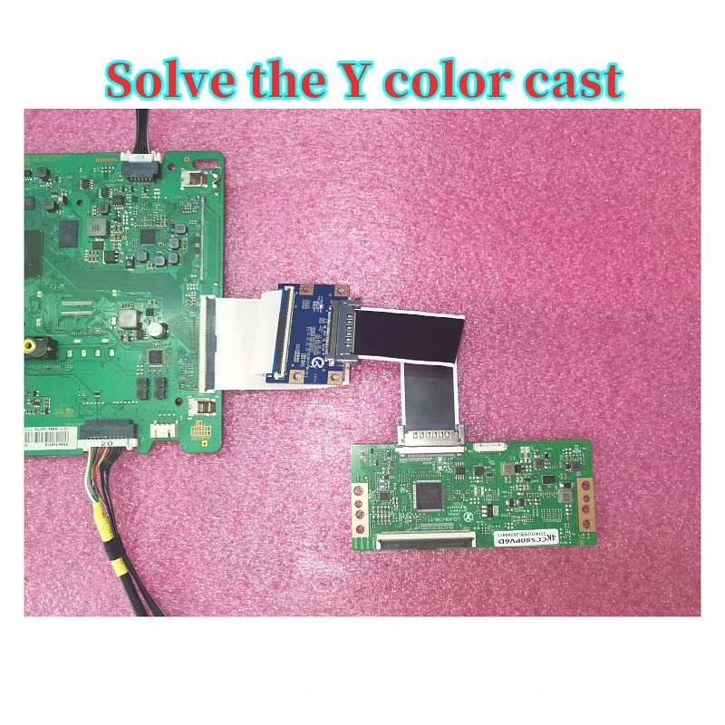 50TU7000/58TU7000/70TU7000/8000 Solves the Problem of Broken Y Color Cast and Thick Wire, and Comes with a Full Set of