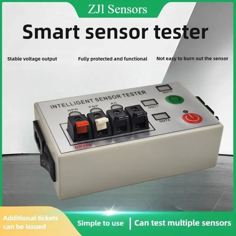 ZJl-1 Portable Photoelectric Switch Sensor Power Supply Detection Aging Tester, Proximity Switch Small Debugging Table
