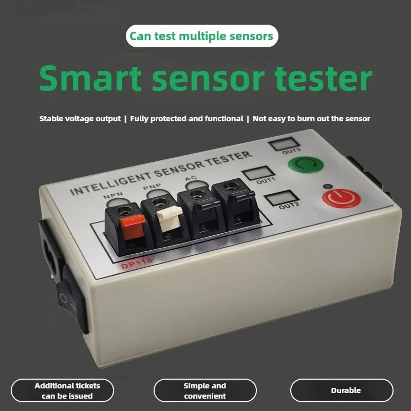 ZJl-1 Portable Photoelectric Switch Sensor Power Supply Detection Aging Tester, Proximity Switch Small Debugging Table