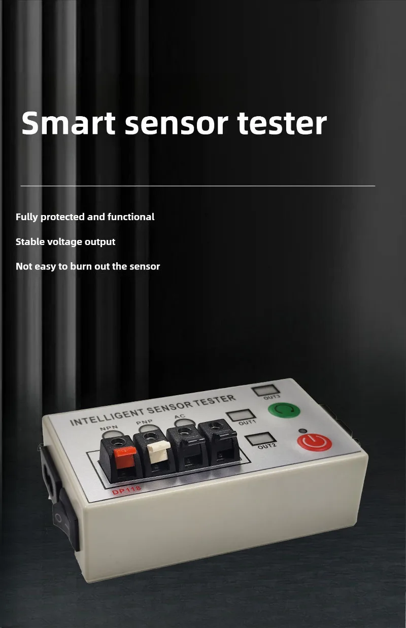ZJl-1 Portable Photoelectric Switch Sensor Power Supply Detection Aging Tester, Proximity Switch Small Debugging Table
