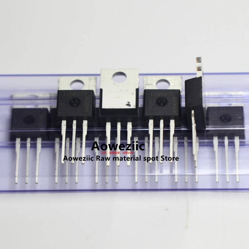 Aoweziic 2018+ 100% New Imported Original SPP11N60C3 TO-220 SPA11N60C3 TO-220F 11N60C3 N Channel Dojo Effect 600V 11A