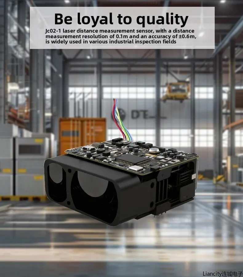Compact Laser Distance Measuring Module 600-1200m|Fast Response ≤200ms for Aviation/Railway/Outdoor Sports Accuracy ± 0.6 Meters