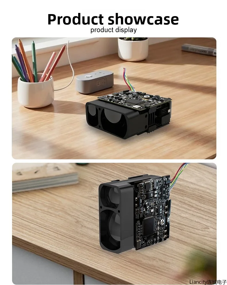 Compact Laser Distance Measuring Module 600-1200m|Fast Response ≤200ms for Aviation/Railway/Outdoor Sports Accuracy ± 0.6 Meters
