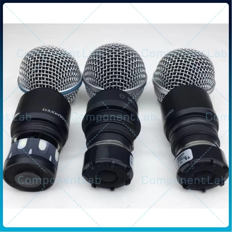For Shure PGX24/BETA58SM58 Handheld Microphone Connector SLX2 PG58 Upper Section Mist Head Mesh Head