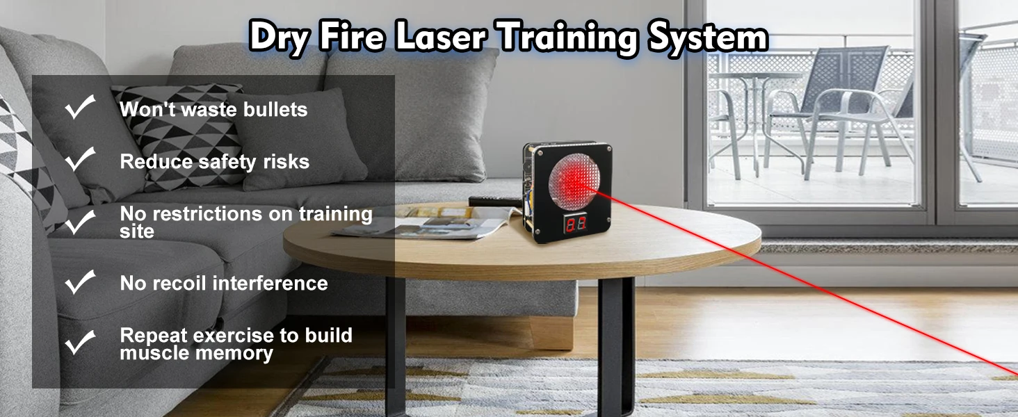 DIY Dry Fire Laser Training Target Soldering Project Laser Shooting Game Machine Electronic Assembly Kit Fun STEM Kit for Adults