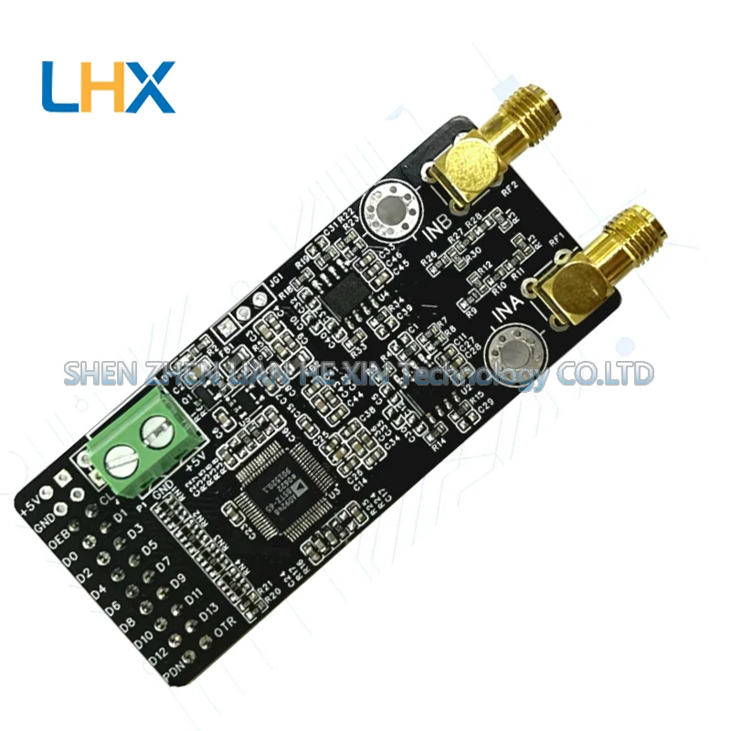 AD9248 dual-channel 14-bit 65M high-speed ADC module data acquisition power supply terminal interface new in stock